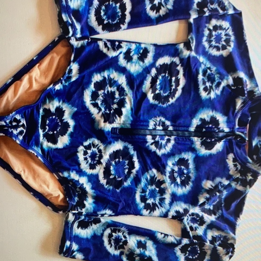 Long sleeve kids zipper one piece